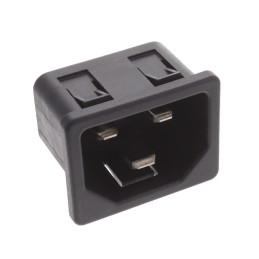 1 pcs : 6173.0011 - PWR ENT RCPT IEC320-C22 PNL SLDR