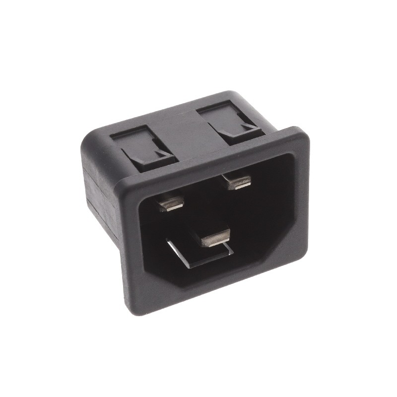 1 pcs : 6173.0011 - PWR ENT RCPT IEC320-C22 PNL SLDR