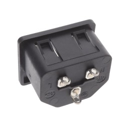 1 pcs : 6173.0011 - PWR ENT RCPT IEC320-C22 PNL SLDR