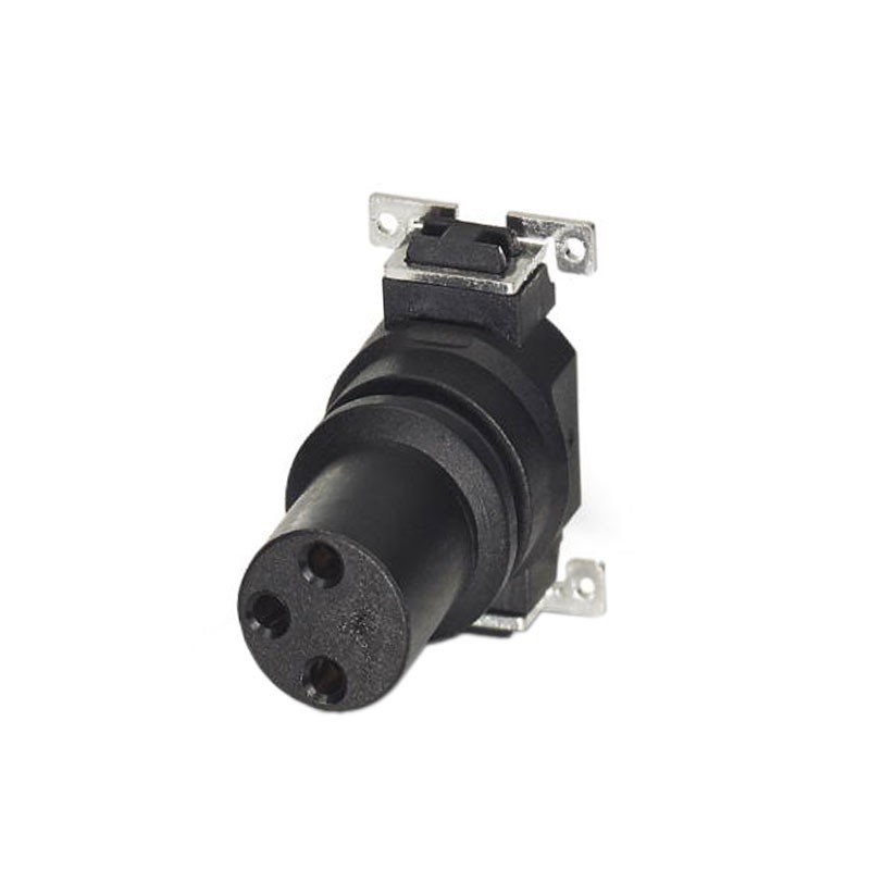 1 pcs : 1412243 - CONN FMALE INSERT 3POS SOLDER