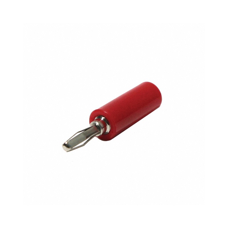 1 pcs : BU-00243-2 - CONN BANANA PLUG SOLDERLESS RED