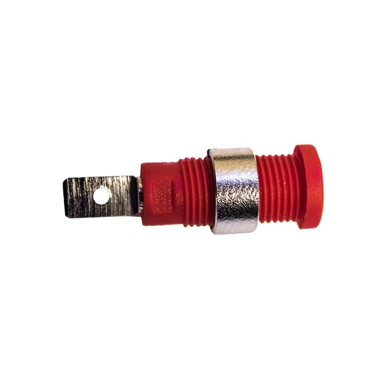 1 pcs : BU-P72922-2 - CONN TIP JACK QUICK CONNECT RED