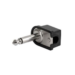 1 pcs : 4833.1220 - CONN PLUG MONO 6.35MM R/A 2COND