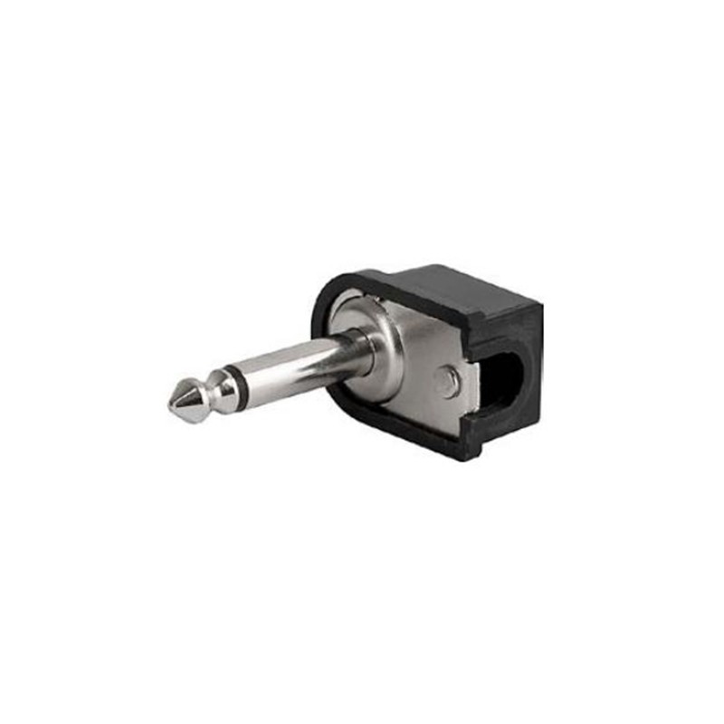 1 pcs : 4833.1220 - CONN PLUG MONO 6.35MM R/A 2COND