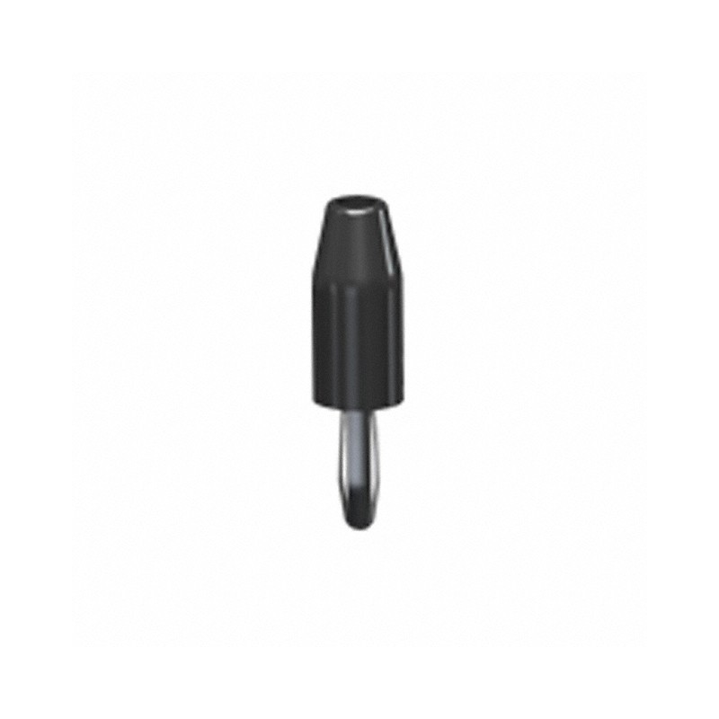 1 pcs : 6079 - CONN BANANA PLUG SLDRLESS BLACK