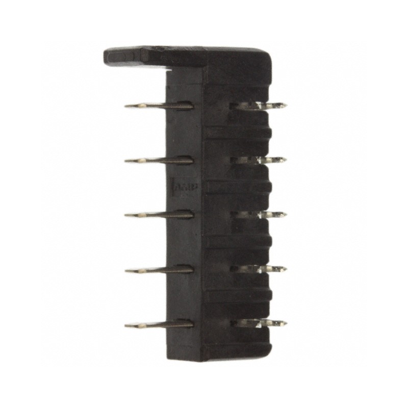 1 pcs : 787141-1 - CONN HDR 5POS 5.00MM KINKED PIN