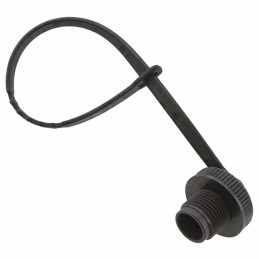 1 pcs : 1430899 - CONN SEALING COVER M12 BLACK