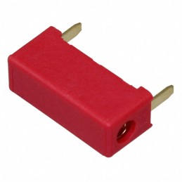 1 pcs : M3498-99 - CONN TIP JACK SOLDER RED