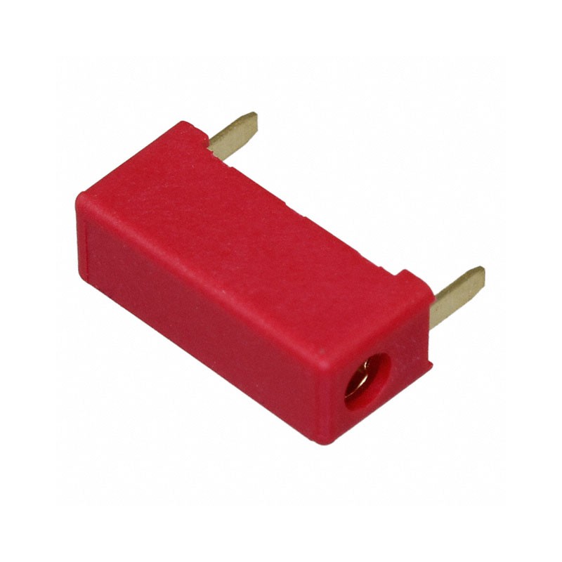1 pcs : M3498-99 - CONN TIP JACK SOLDER RED