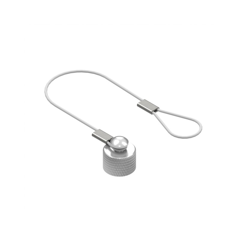 1 pcs : 55-00179 - CONN CAP M8 W/LEASH