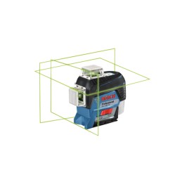 1 pcs - Bosch GLL 3-80 CG, 540nm Green, 3 Line Line laser