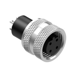 1 pcs : 50-01014 - M12 B-CODE 4POS RCPT MOLDING