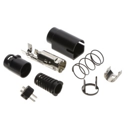 1 pcs : KPPX-3P-SR7DI - POWER PLUG 3 PIN SNAP AND LOCK,