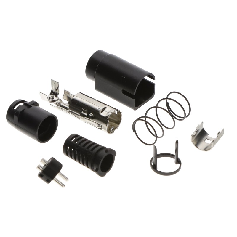 1 pcs : KPPX-3P-SR7DI - POWER PLUG 3 PIN SNAP AND LOCK,