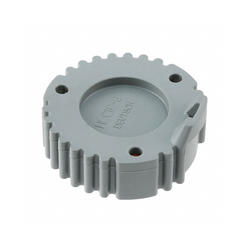 1 pcs : HDC16-9 - CONN PROTECTIVE COVER 9 GRAY