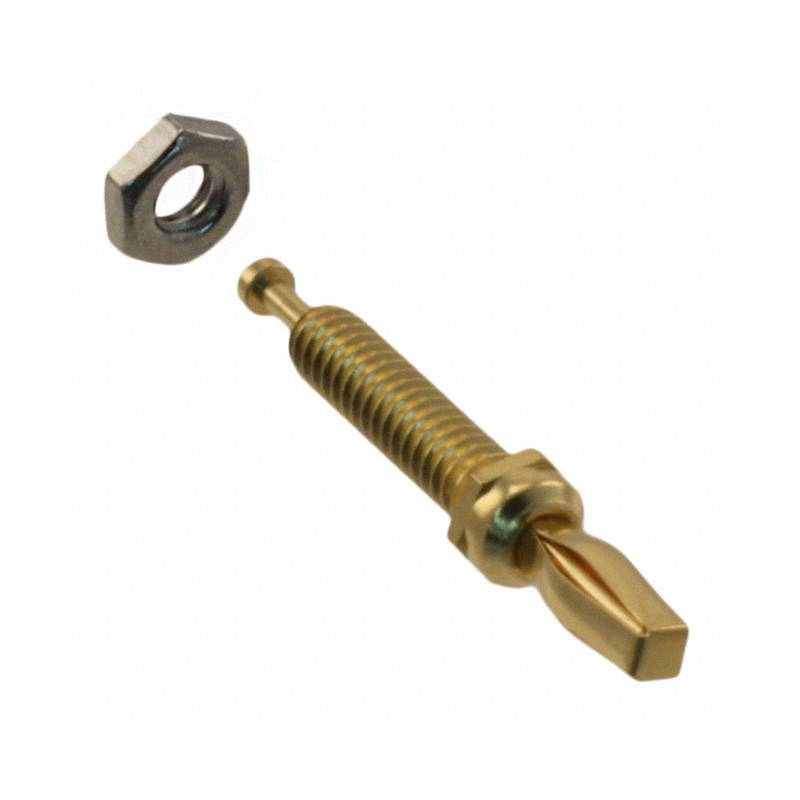 1 pcs : 4513 - CONN BANANA PLUG MINIATURE THRD