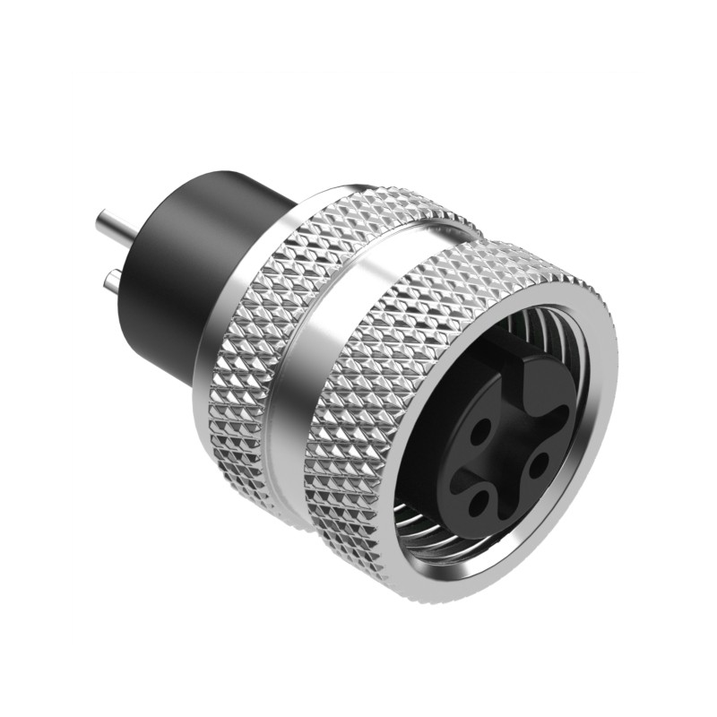 1 pcs : 50-00951 - CONN RCPT FMALE 3P GOLD SLDR CUP