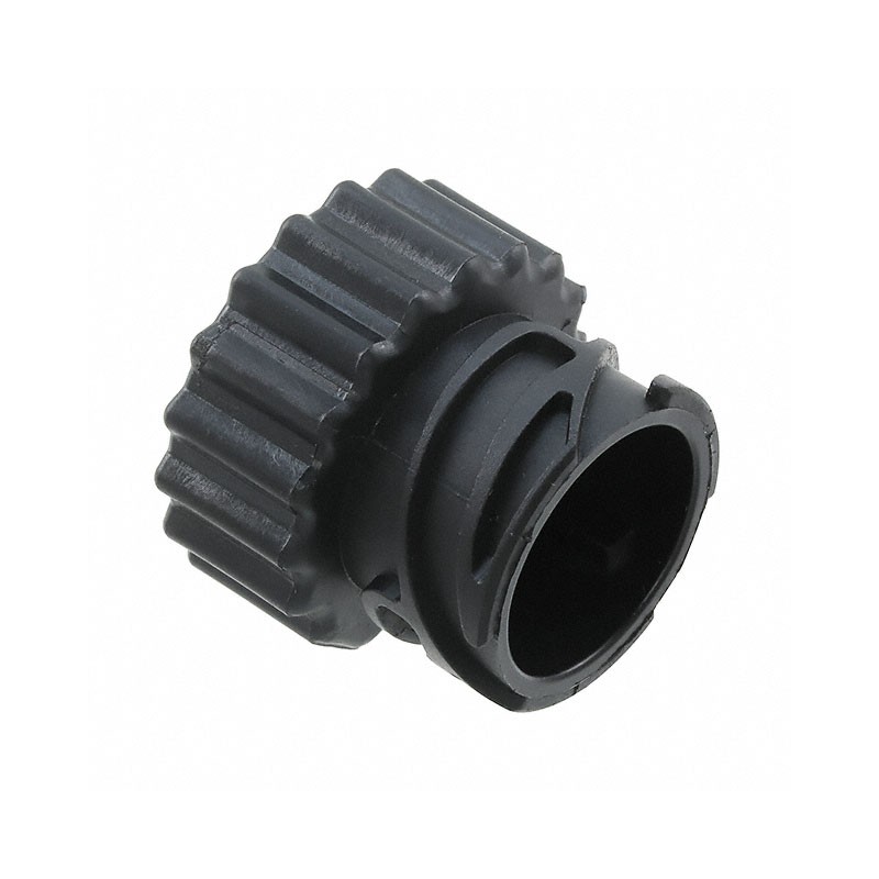 1 pcs : 185636-1 - CONN COVER BLACK