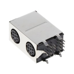 1 pcs : KMDGX-4S/4S-S4N - CONN RCPT FMALE MIN DIN 4/4P SLD