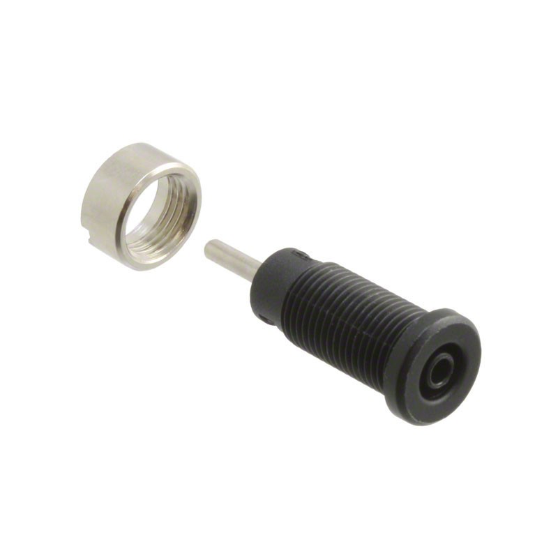 1 pcs : 72921-0 - CONN TIP JACK WIRE WRAP BLACK