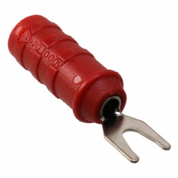 1 pcs : 1614A-2 - ADAPT SPADE LUG TO BAN JACK RED