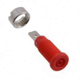 1 pcs : 72922-2 - CONN TIP JACK QUICK CONNECT RED