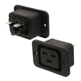 1 pcs : 4797.0000 - PWR ENT RCPT IEC320-2-2J PNL QC