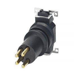 1 pcs : 1412249 - CONN MALE INSERT 4POS SOLDER