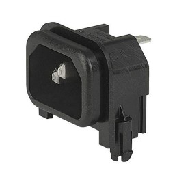 1 pcs : GSP2.8201.13 - PWR ENT RCPT IEC320-C14 PANEL QC