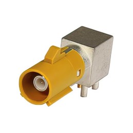 1 pcs : 0734040813 - FAKRA JACK R/A, PCB, CODE D