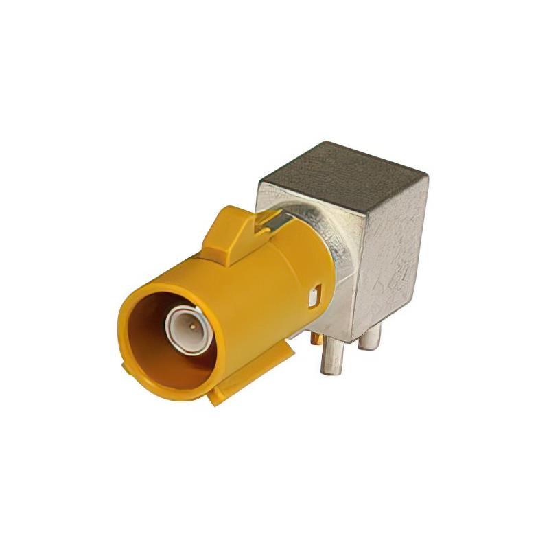 1 pcs : 0734040813 - FAKRA JACK R/A, PCB, CODE D