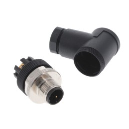 1 pcs : T4113502021-000 - CONN RCPT MALE 2POS GOLD SCREW