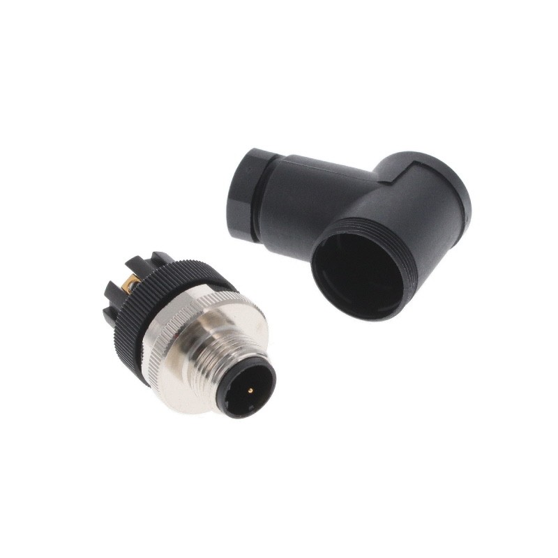 1 pcs : T4113502021-000 - CONN RCPT MALE 2POS GOLD SCREW