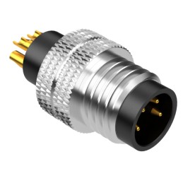 1 pcs : 50-00676 - M8 A-CODE 4POS PLUG MOLDING