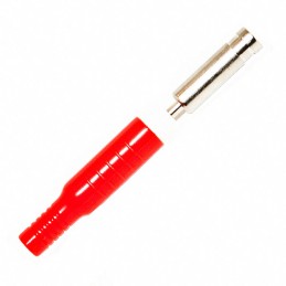 1 pcs : BU-P5168-2 - CONN BANANA JACK RED