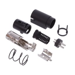 1 pcs : GTPWRDIN4LB - POWER DIN PLUG, 4P, SNAP AND LOC