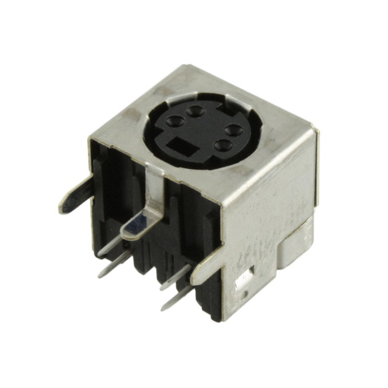 1 pcs : 5749263-1 - CONN RCPT FMALE MINI DIN 4P SLDR