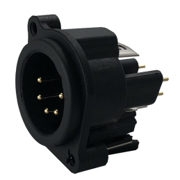 1 pcs : IO-XLR5-M-EV - CONN RCPT MALE XLR 5POS SOLDER