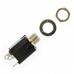 1 pcs : 112BX - CONN JACK STEREO 6.35MM PNL MNT