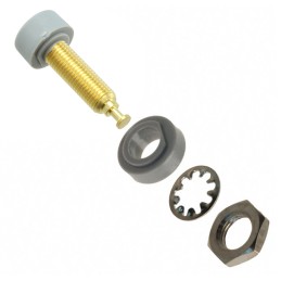 1 pcs : 2854-8 - CONN BANANA JACK TURRET GRAY