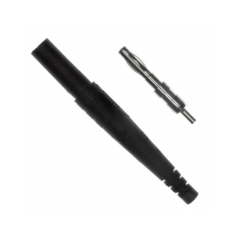 1 pcs : 6383-0 - CONN BANANA PLUG BLACK