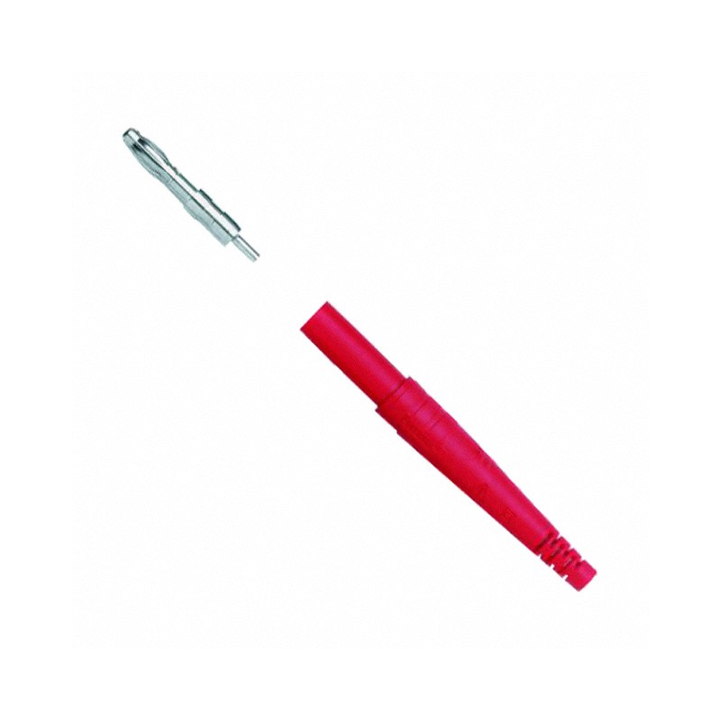 1 pcs : 6383-2 - CONN BANANA PLUG RED
