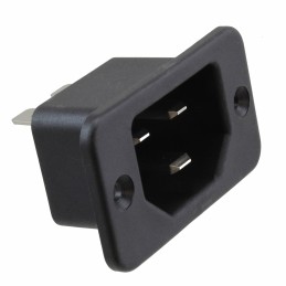 1 pcs : 6173.0003 - PWR ENT RCPT IEC320-C22 PANEL QC