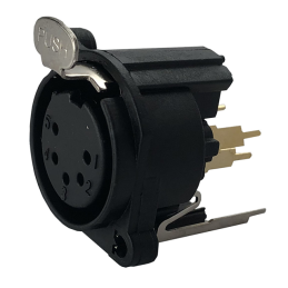 1 pcs : IO-XLR5-F-EV - CONN RCPT FMALE XLR 5POS SOLDER