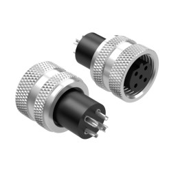 1 pcs : 50-01018 - M12 B-CODE 5POS RCPT MOLDING