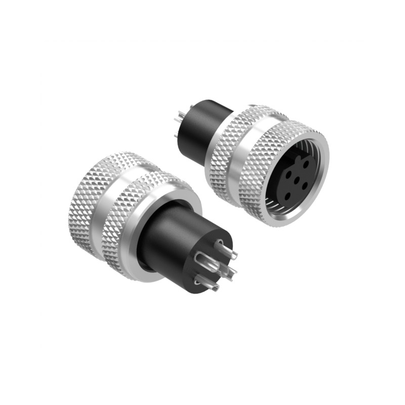 1 pcs : 50-01018 - M12 B-CODE 5POS RCPT MOLDING