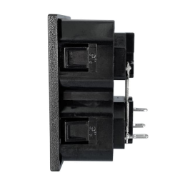 1 pcs : 742W-15/04 - PWR ENT RCPT IEC320-2-2F PNL QC
