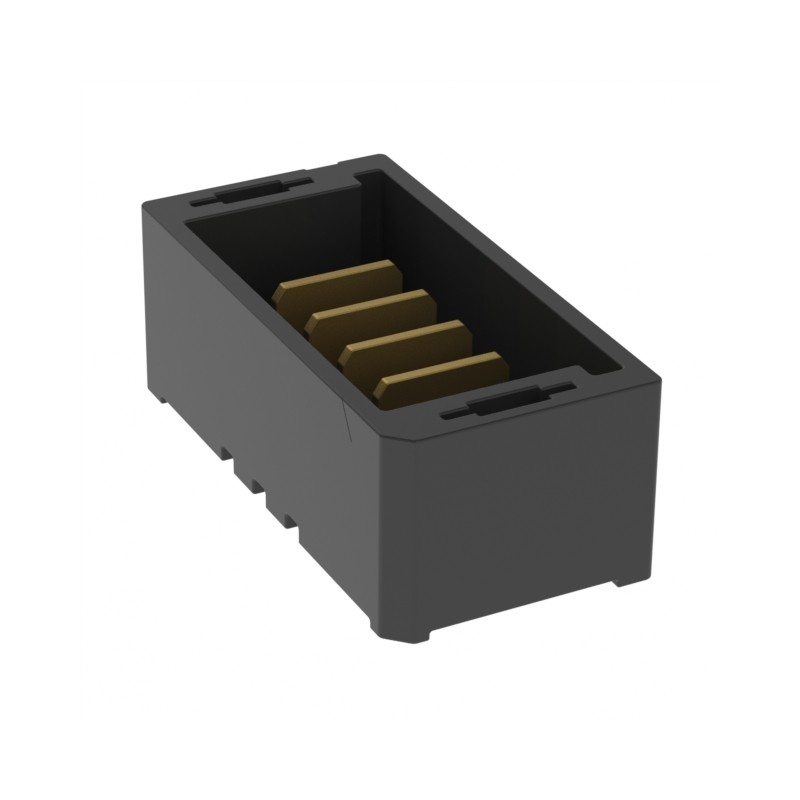 1 pcs : UMPT-04-02.5-L-V-S-TR - CONN HDR 4POS 2.00MM SMD SLDR