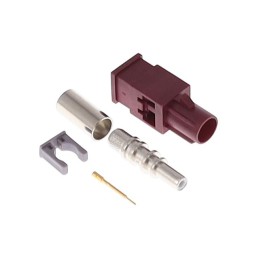 1 pcs : FK0MDG - FAKRA GEN 1 CODE D BORDEAUX VIOL