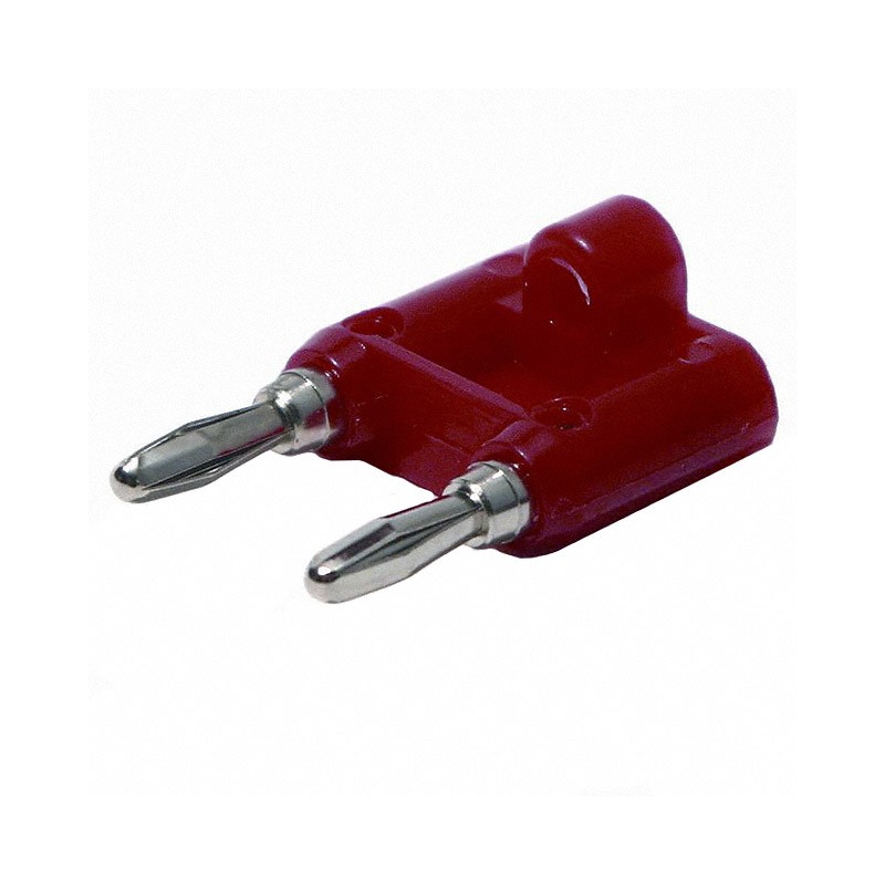 1 pcs : BU-PMDP-2 - CONN DBL BAN PLG STACK SLDRLESS